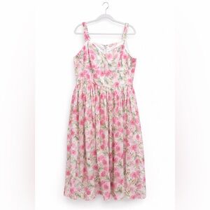 Ivy City Co Ballerina dress in pink floral 18W - VGUC